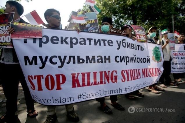 'Мирная' Россия огрызнулась в ответ на обвинения по перемирию в Сирии