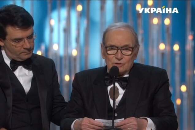 Эннио Морриконе получил 'Оскар' за 'Омерзительную восьмерку'