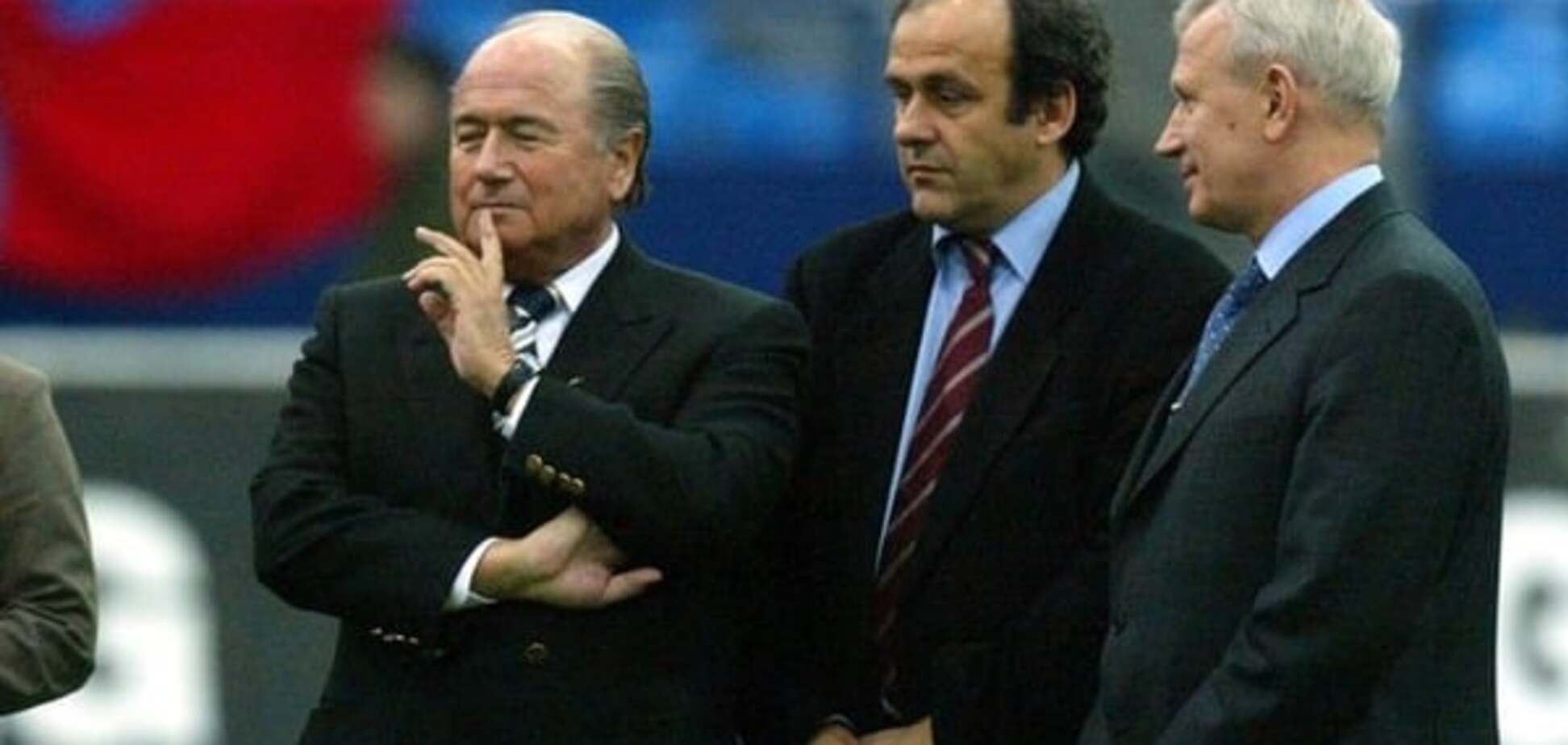 'Небезпечно': у Росії бояться обговорювати дискваліфікацію Блаттера і Платіні