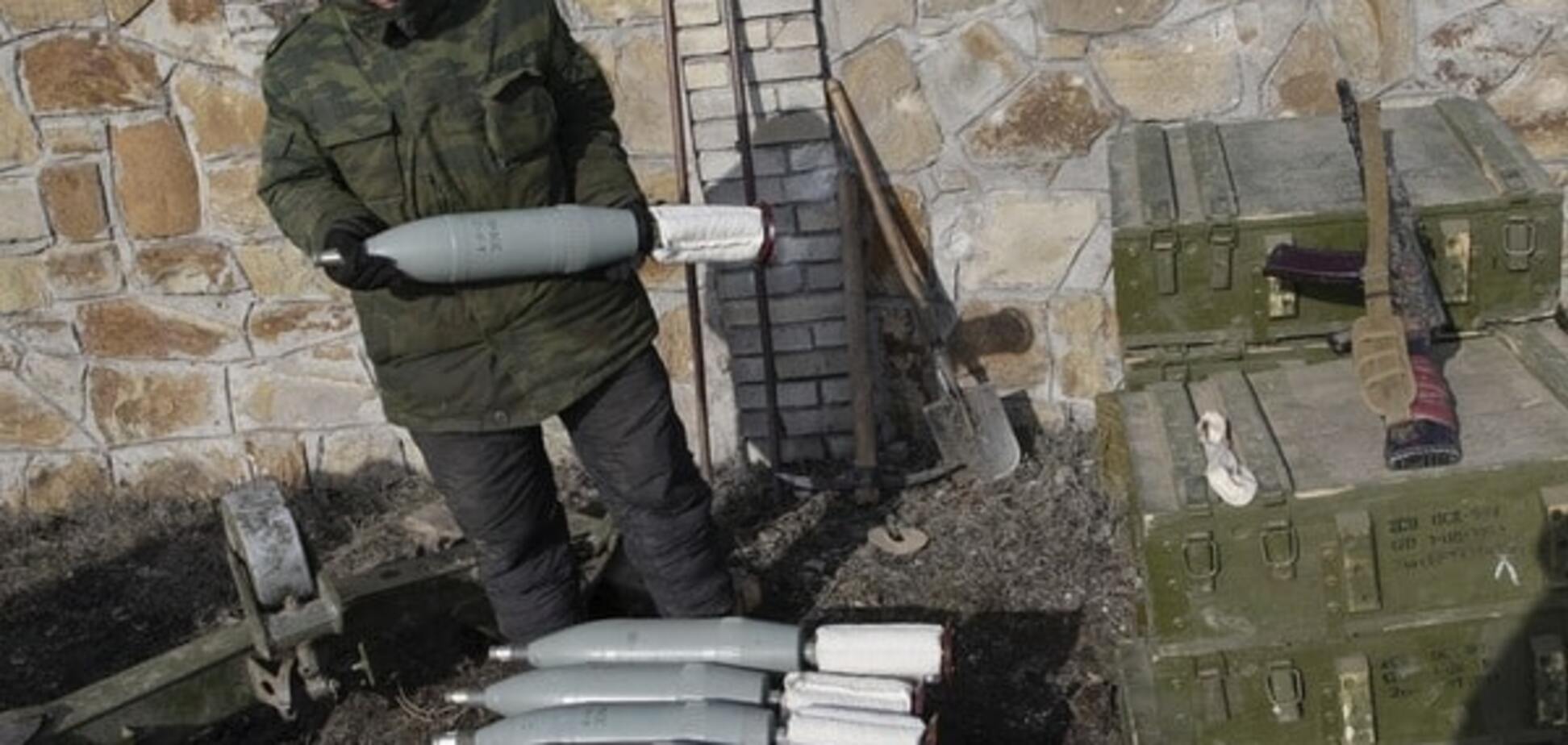 Террористы атаковали из минометов и пулеметов бойцов АТО в Красногоровке