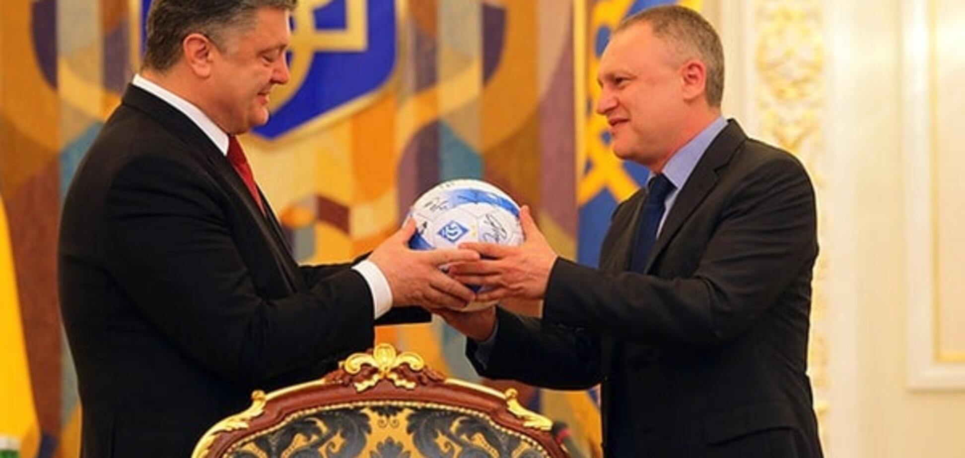 Порошенко помог 'Динамо' решить проблему с УЕФА