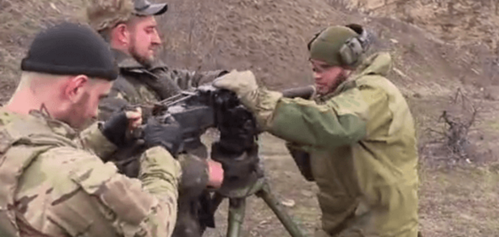 Боги диверсий: украинские военные изобрели глушитель-пламегаситель. Видеофакт 