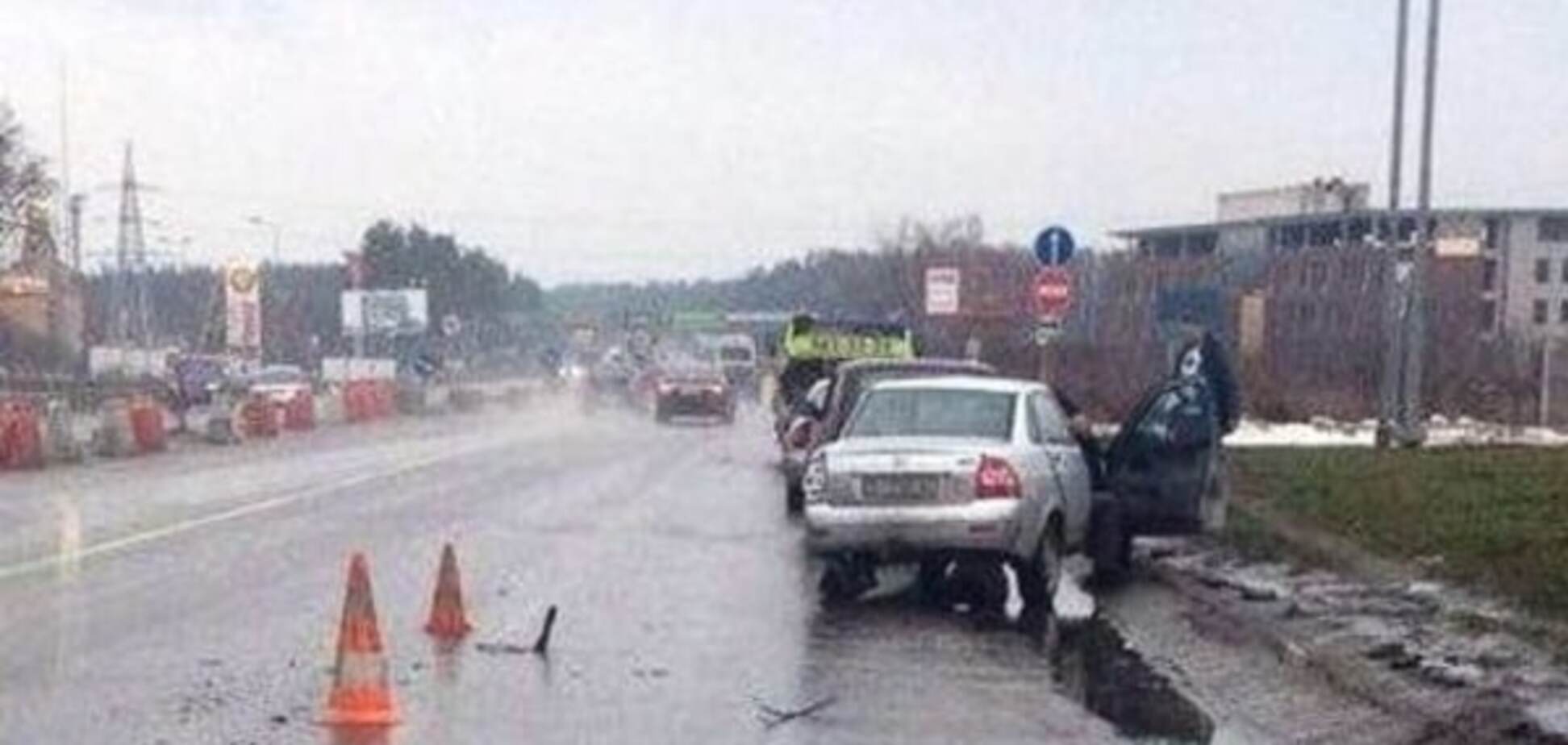 На Киевщине пьяный водитель устроил ДТП: пострадала маленькая девочка