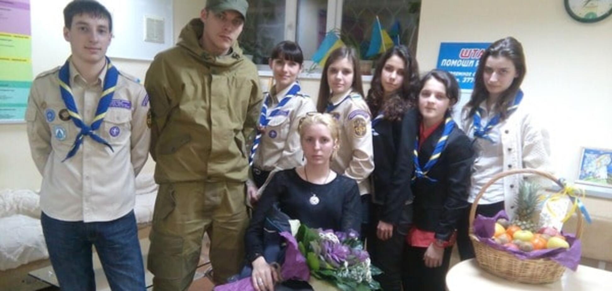 Підбадьорили: Зінкевич отримала квіти від Марини Порошенко