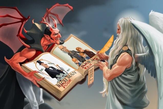 Мир наизнанку: смелые картинки, высмеивающие современное общество