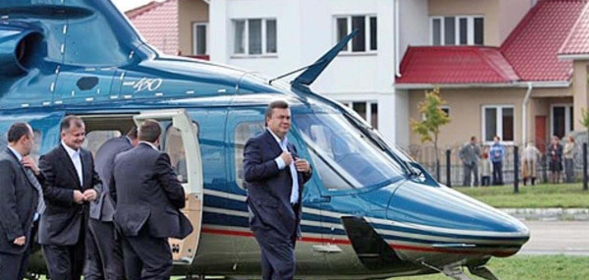 'Птичек', на которых Янукович бежал из Межигорья, выставили на продажу в Европе