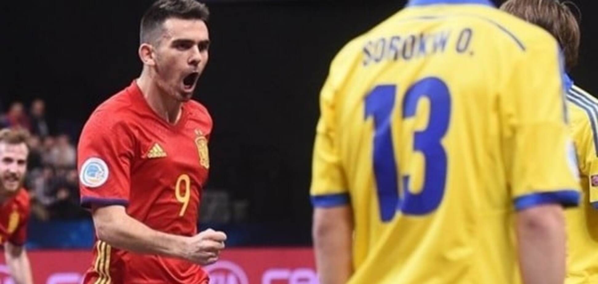 Украина проиграла Испании битву за лучшее место в плей-офф чемпионата Европы-2016