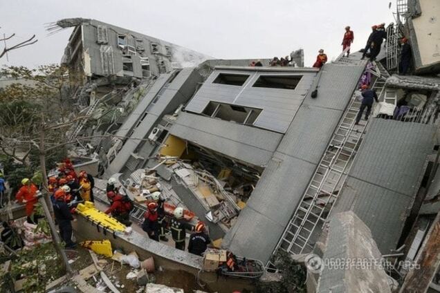 Землетрясение на Тайване: подробности, фото и видео разрушительного ЧП