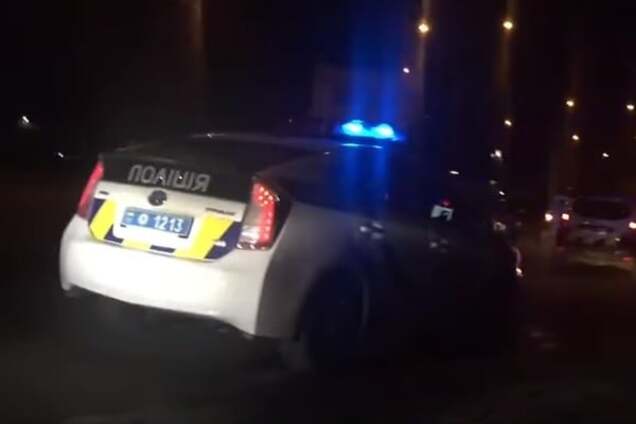 В сети появилось видео задержания участников кровавой погони в Киеве