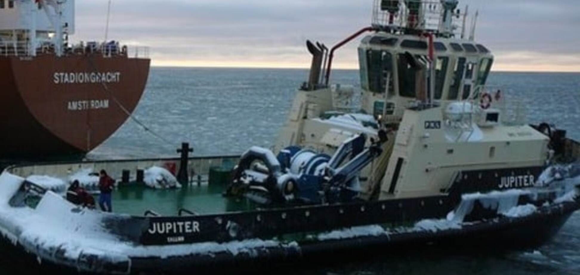 В водах Эстонии затонул российский буксир