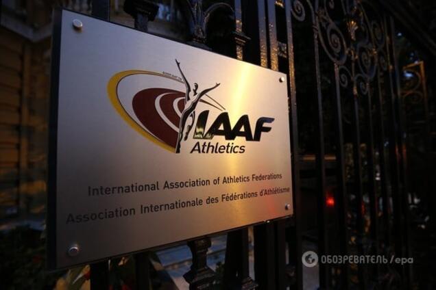 IAAF внесла Україну в 'чорний список'