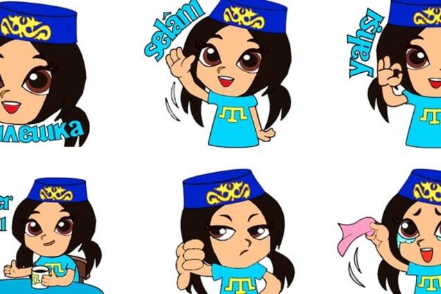 Facebook на очереди: в Telegram появились крымскотатарские стикеры. Опубликованы фото