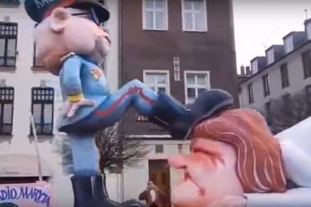 Польша и Германия повздорили из-за чучела Качиньского: опубликовано видео