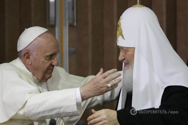 Патріах Кирило зустрічався з Папою Римським через величезні гроші - Невзоров
