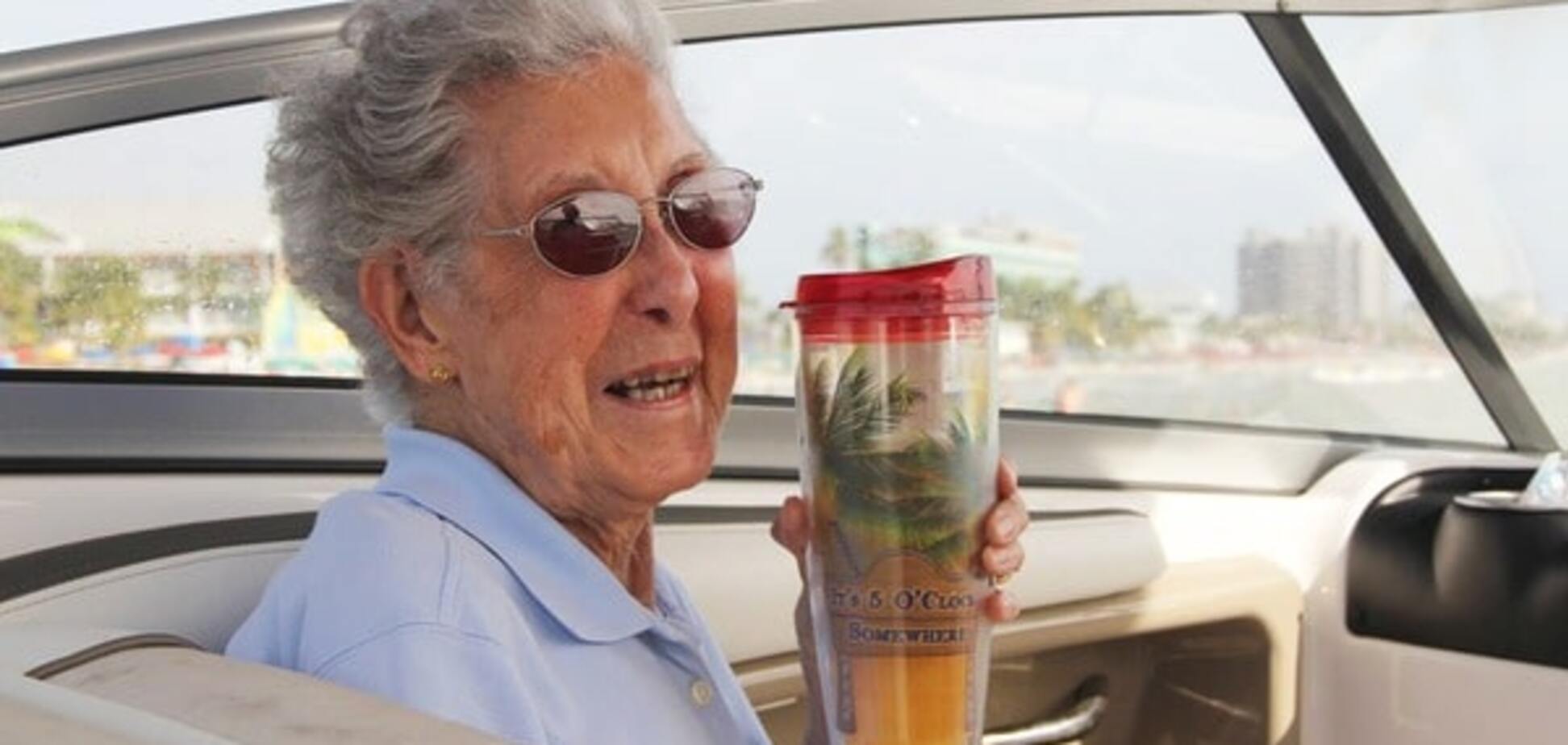 90-летняя американка отказалась от лечения рака и отправилась путешествовать