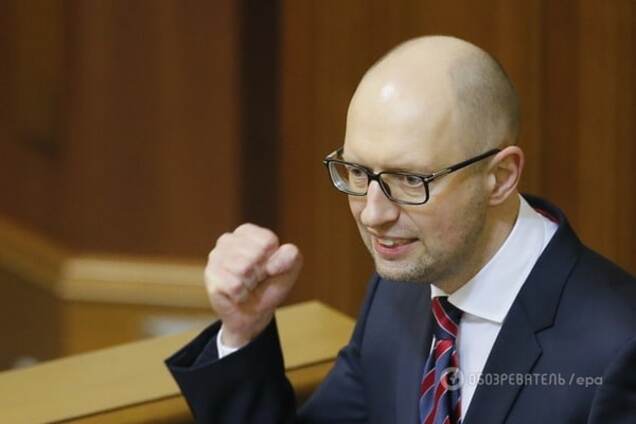 'Поддержите или увольте': Яценюк призвал Порошенко взять всю ответственность на себя