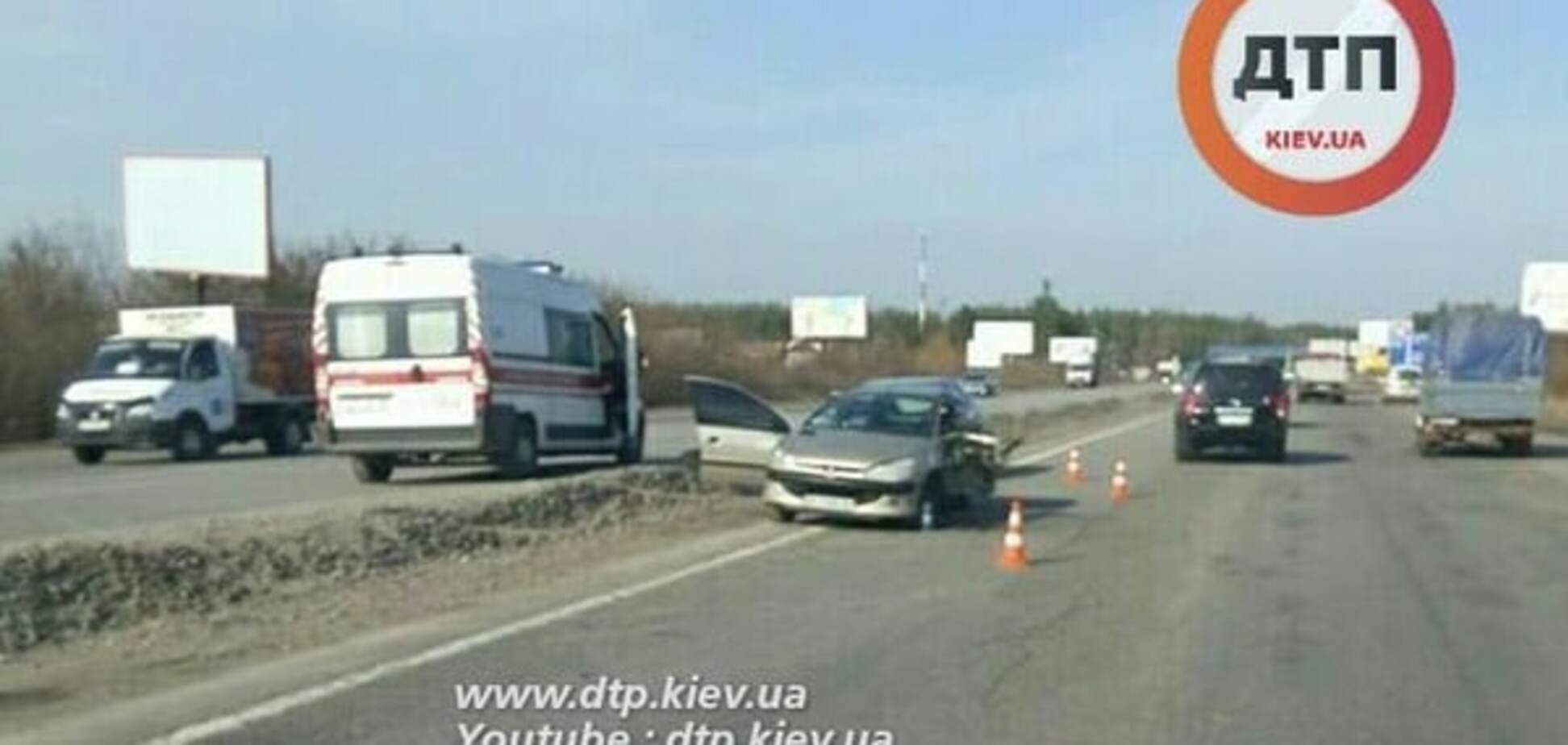 Под Киевом в ДТП погибла женщина-водитель