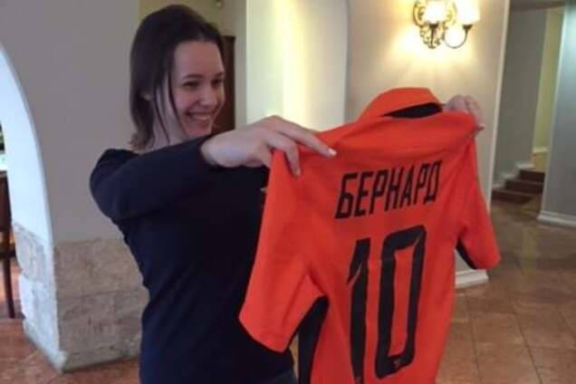 'Очень приятно!': 'Шахтер' сделал во Львове подарок украинской чемпионке мира