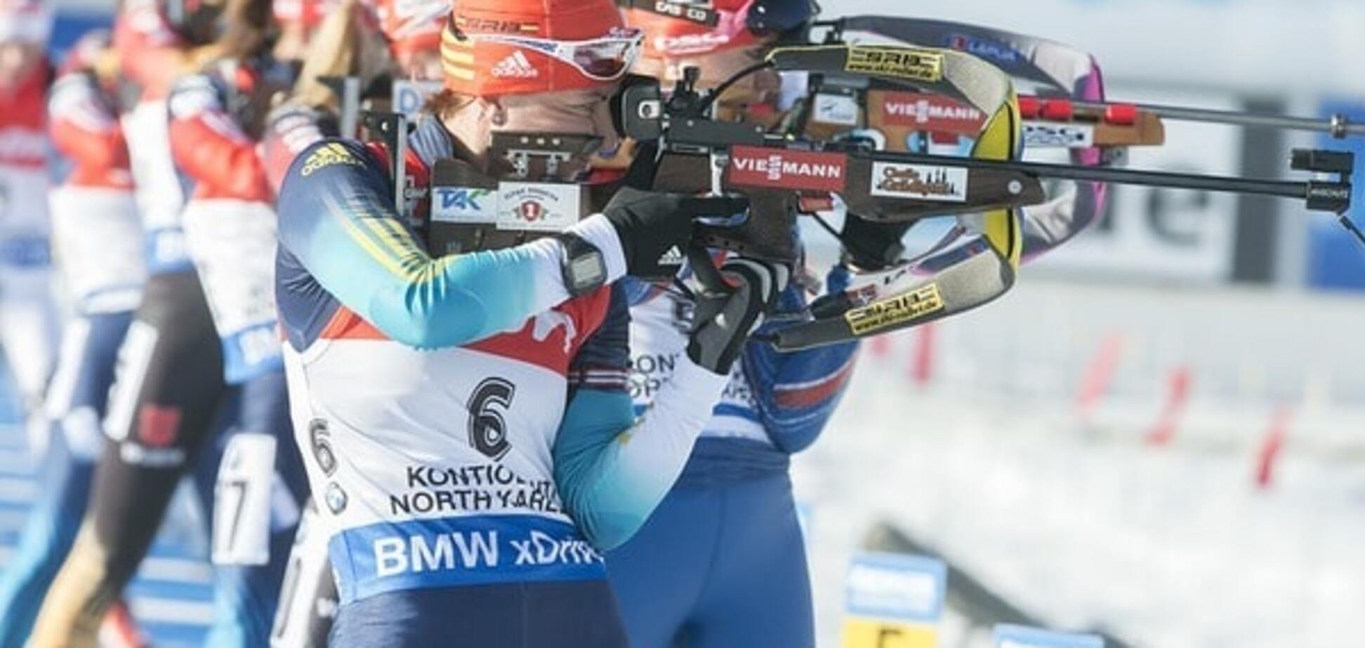 Україні довелося поміняти склад на жіночу естафету чемпіонату світу з біатлону