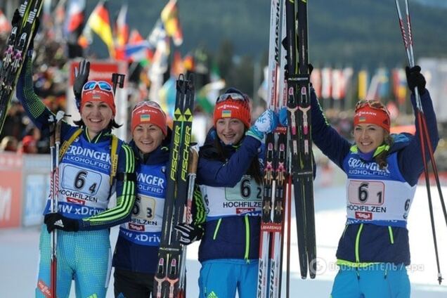 Украина заняла второе место в Кубке наций по биатлону