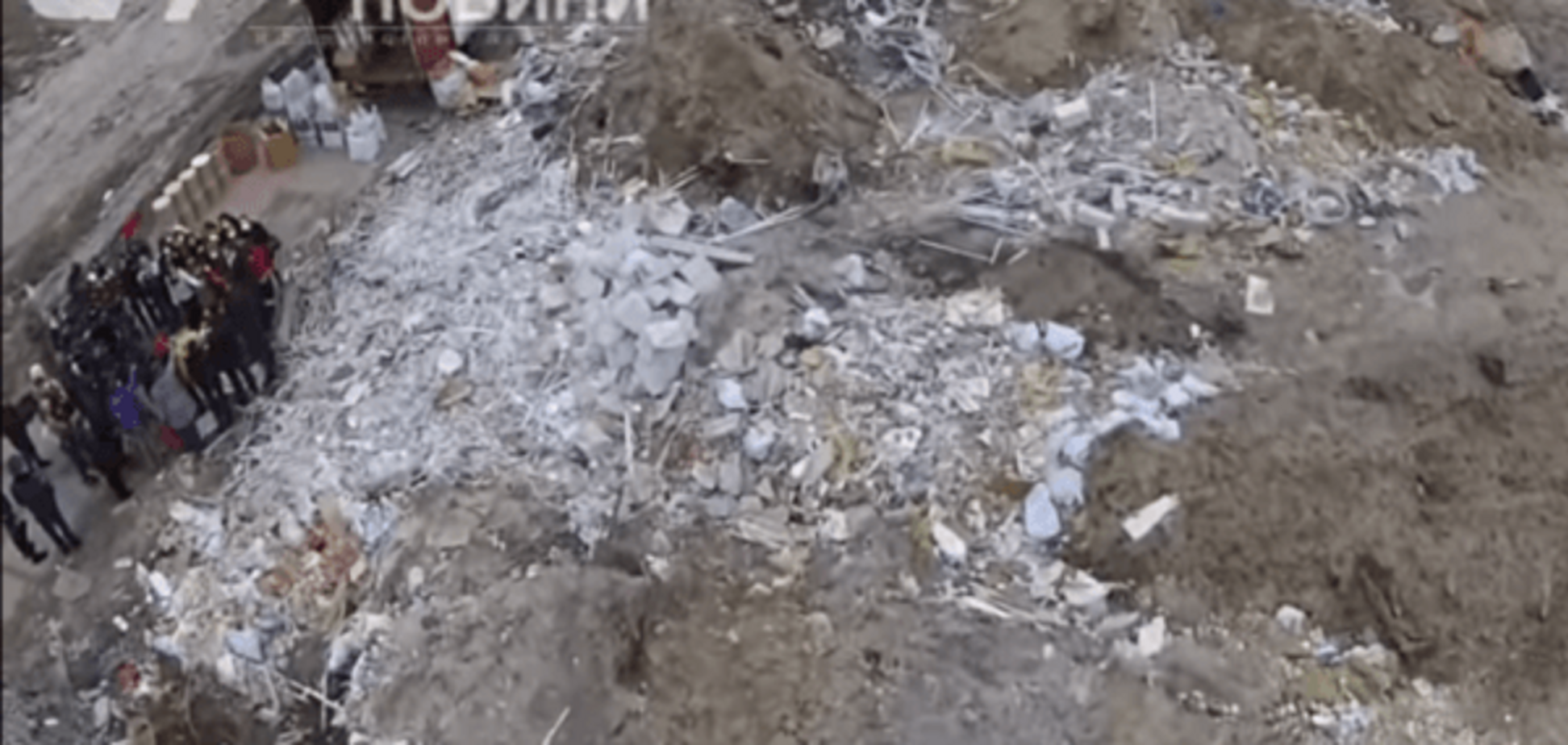 Токсичную свалку в Киеве показали с высоты птичьего полета