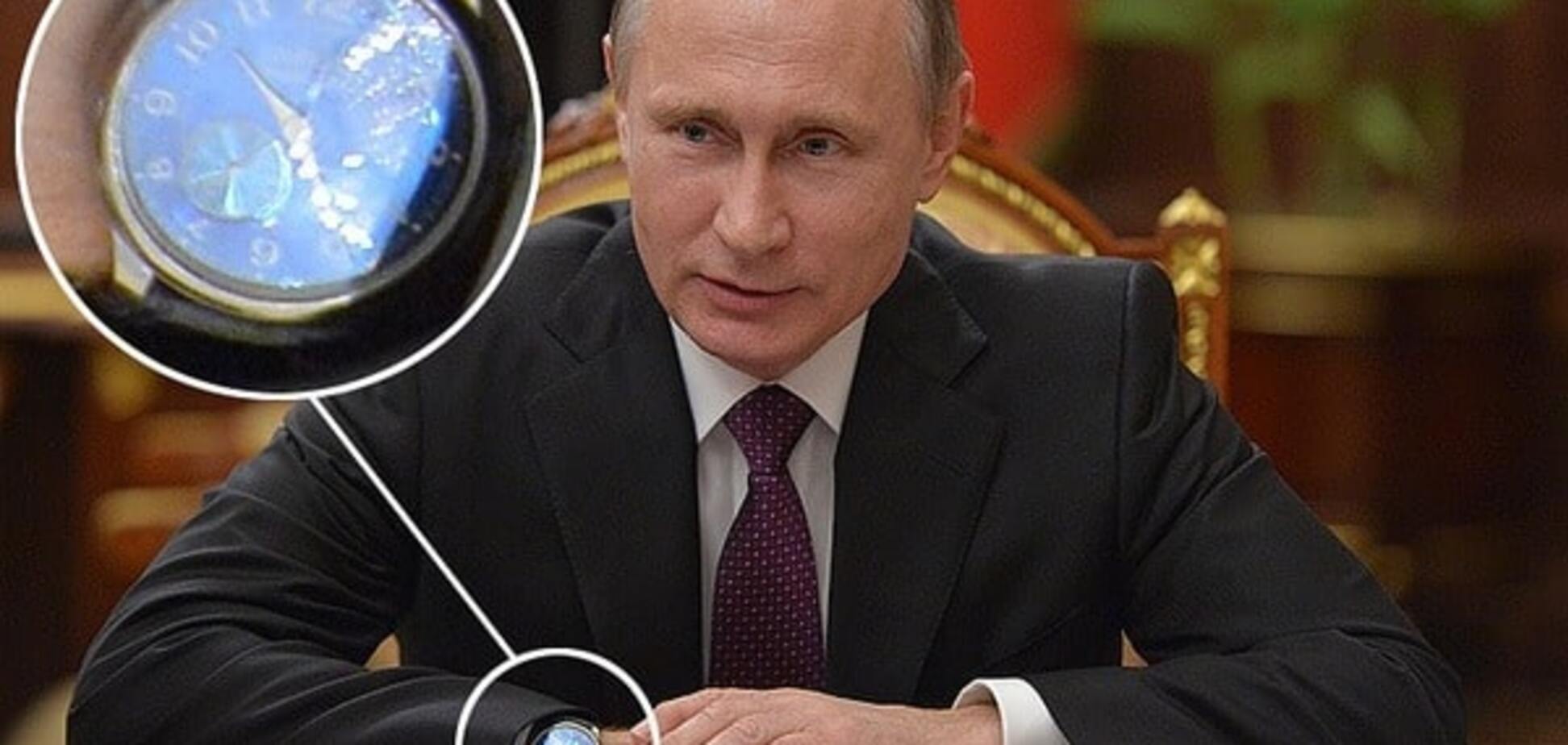 На уровне украинских нардепов: у Путина заметили новые дорогие часы