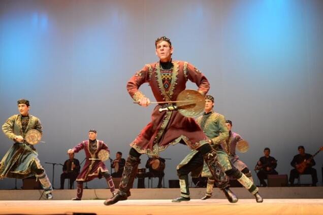 Зажигательный грузинский балет 'Сухишвили' собрал аншлаг в Киеве