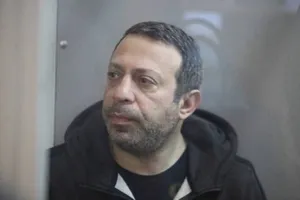 Лидер партии УКРОП Геннадий Корбан в зале суда