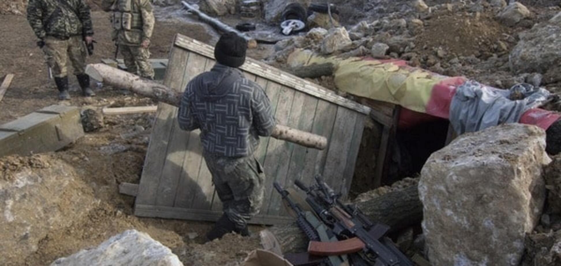 Террористы атаковали бойцов АТО близ Авдеевки из танка и БМП