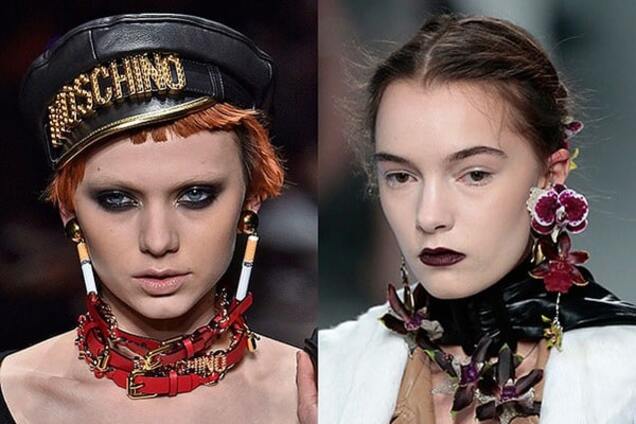 Серьги-сигареты и колье-чокеры: самые яркие аксессуары 2016-2017