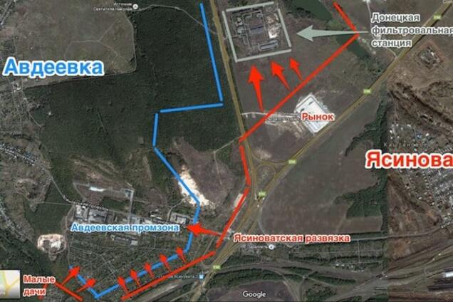 'Артиллерия бьет по своим': террористы устроили очередную провокацию у Ясиноватой