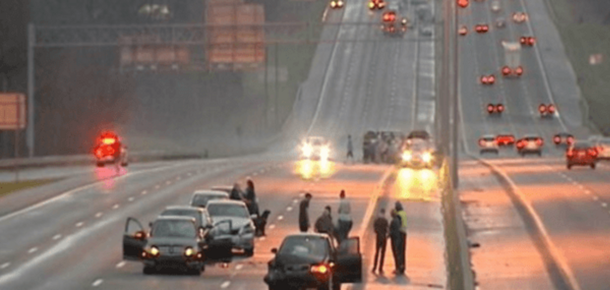 У Північній Кароліні на одному з шосе зіткнулося більше 100 автомобілів