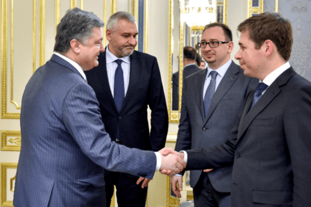 Петр Порошенко, Марк Фейгин, Николай Полозов, Илья Новиков