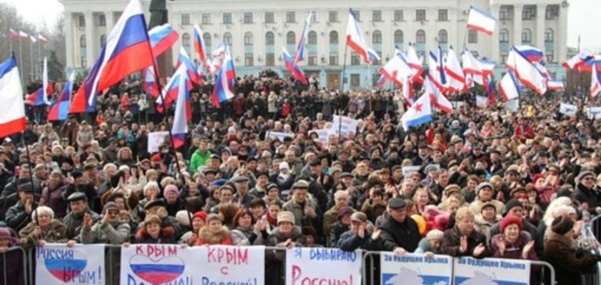 Масовий 'одобрямс': соцопитування окупантів зробило кримчан 'патріотами Росії'