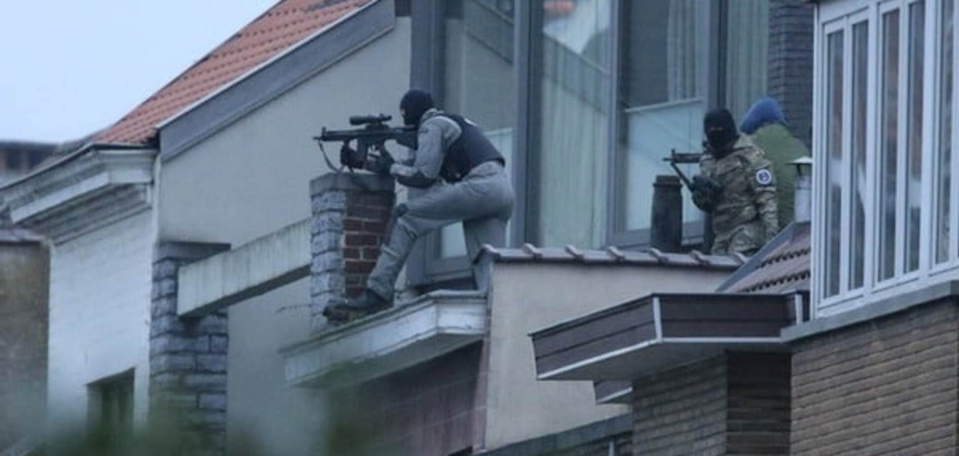 Полицейские в Брюсселе