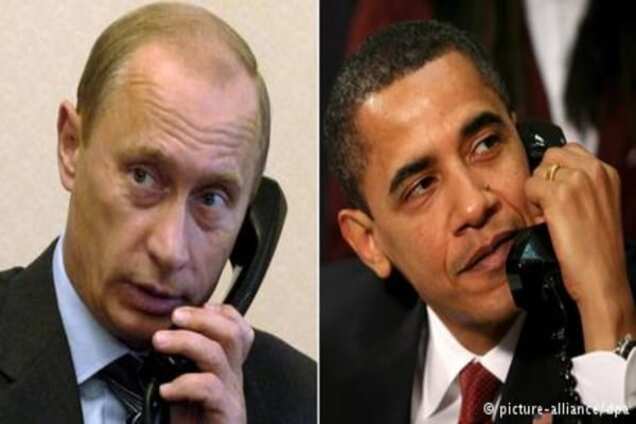 Обама і Путін обговорили ситуацію в Україні та Сирії