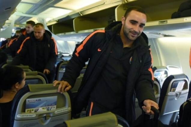 Шахтер в самолете