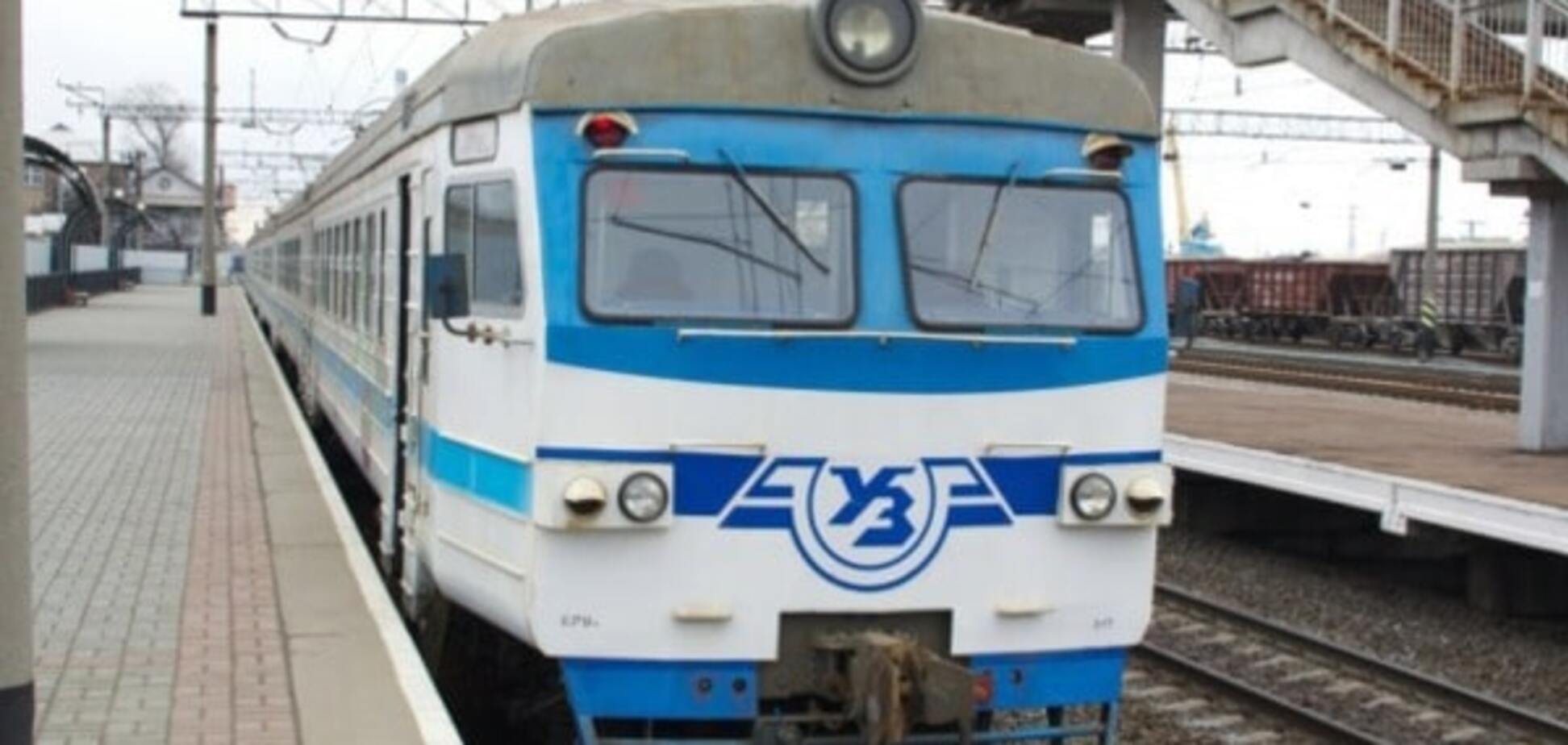 Электричка в Киеве