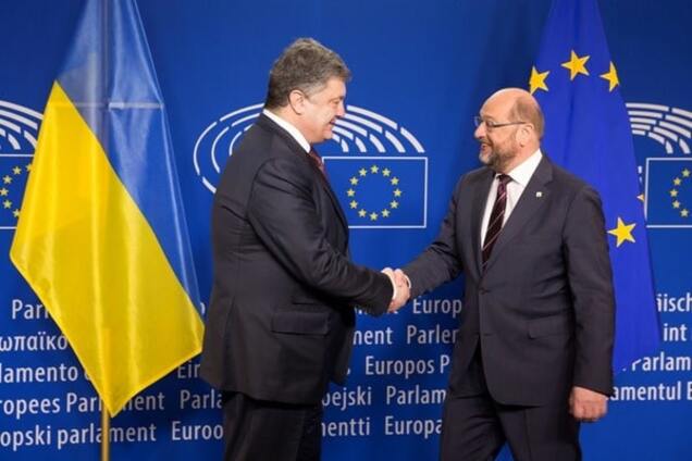 Порошенко и Шульц