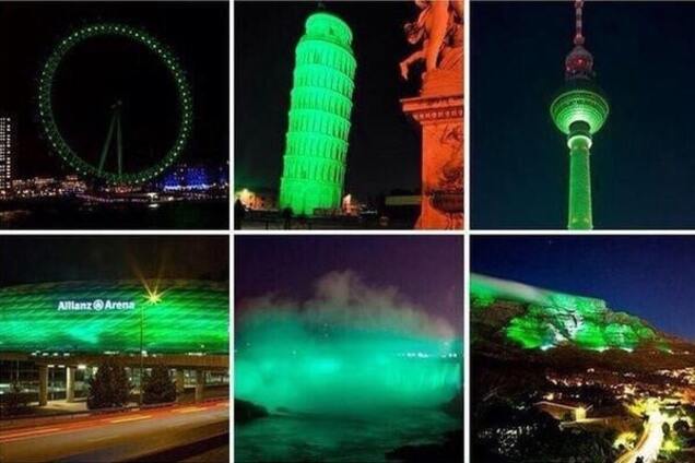 \'Позеленевшие\' достопримечательности