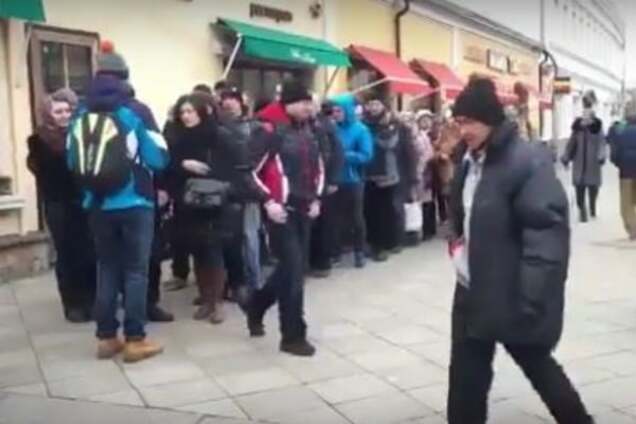 Акция в Москве