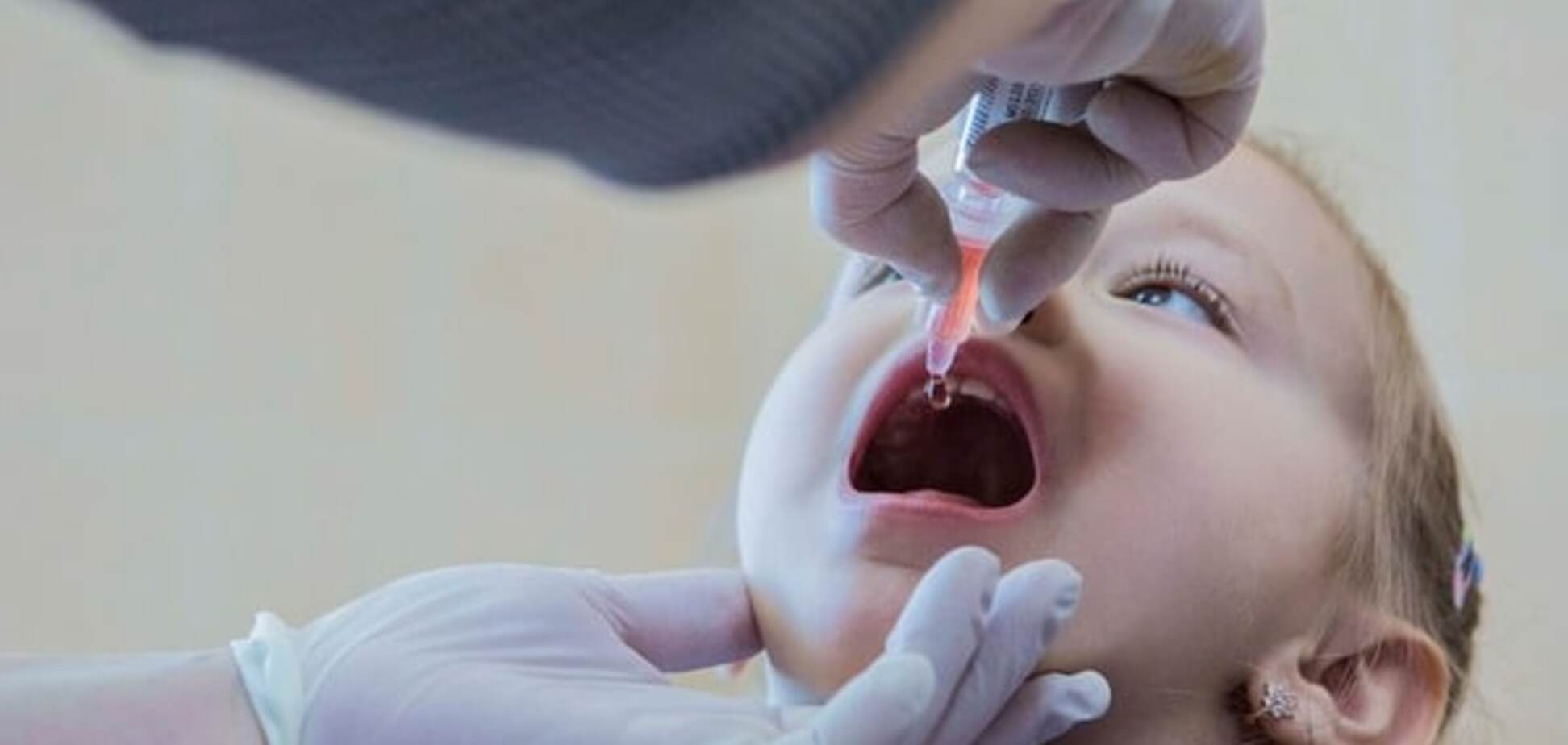 Украина рискует стать рассадником полиомиелита