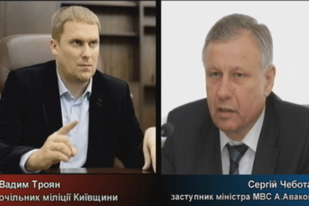 Видео из кабинета Чеботаря: замглавы Нацполиции учили собирать дань с ГАИ