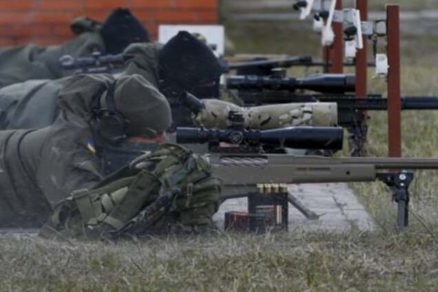 Украинские снайперы