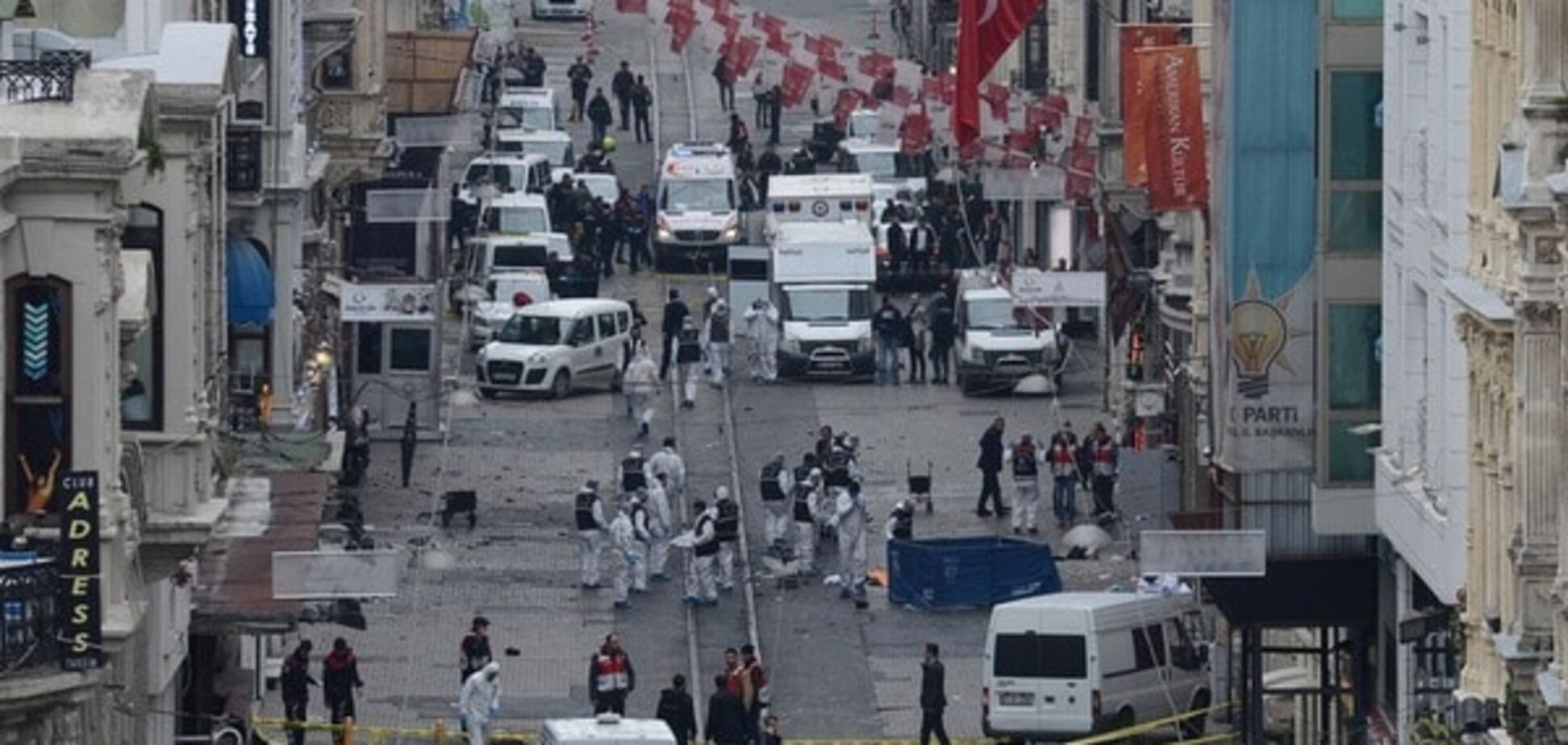 Теракт у Стамбулі: потерпілих вже 36 осіб