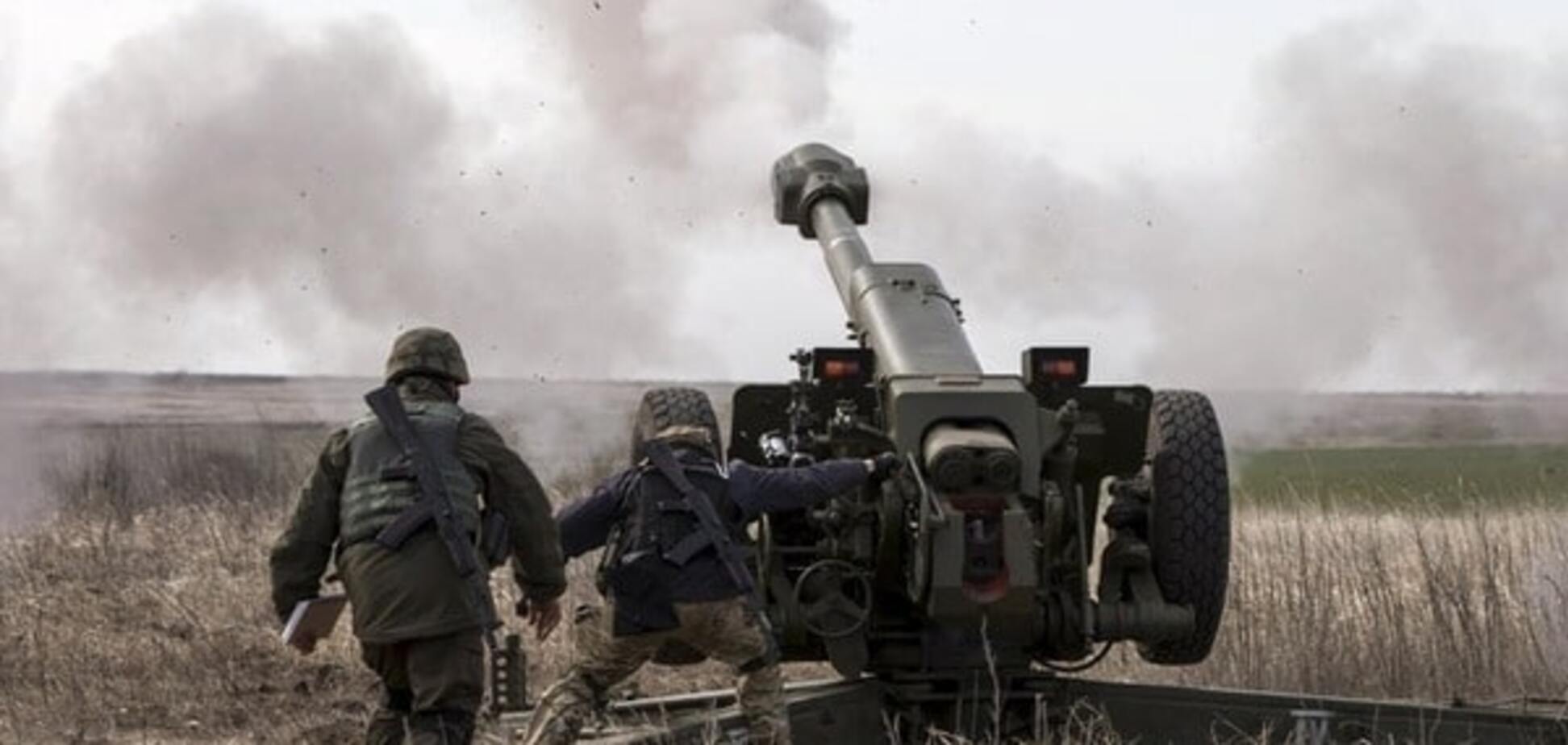 Российские террористы обстреляли украинские позиции из зенитных установок