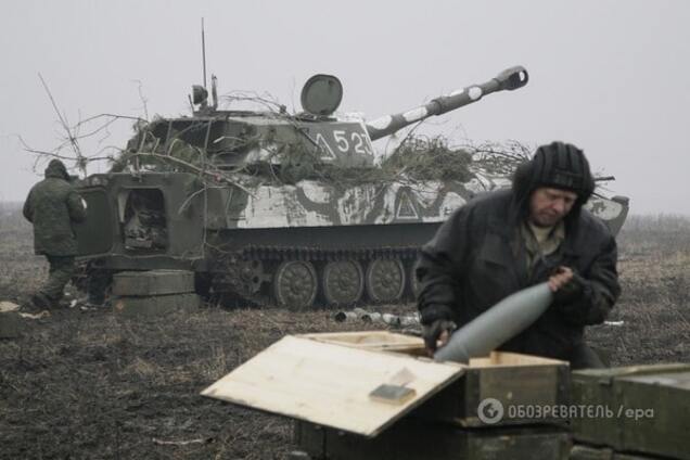 Боевики на Донбассе