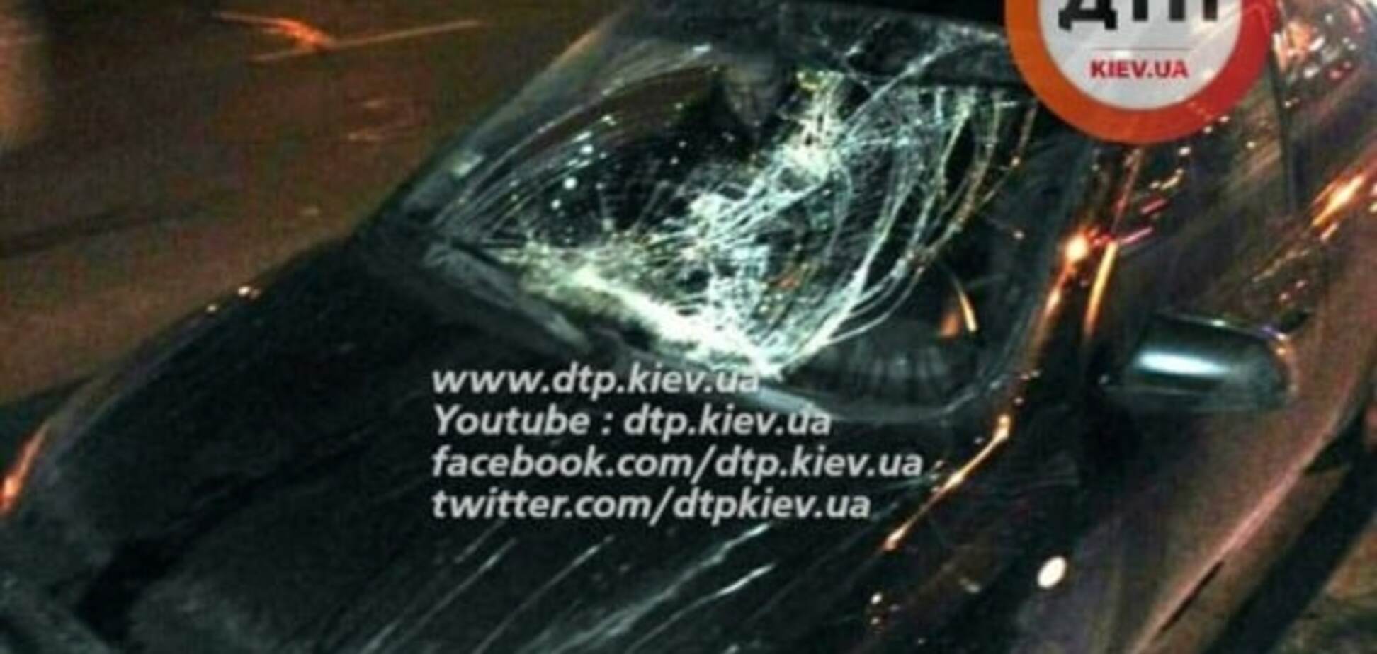 Бомж, глід і Chevrolet: у Києві відбулася п'яна ДТП