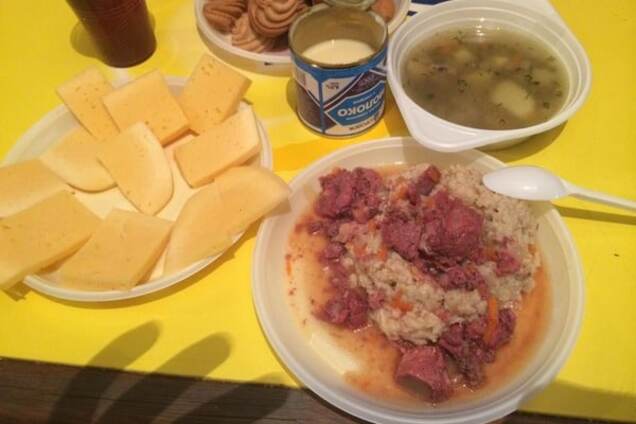 Чем кормят бойцов АТО