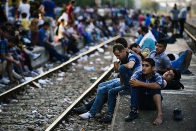 Мигранты из Сирии